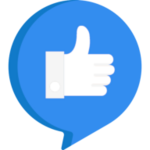 lite messenger facebook android application logo